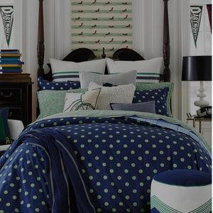 Tommy Hilfiger "Hyannis" Full/Queen quilt/shams